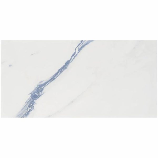 Wall Tiles | 1 sq. ft. Calacatta Azur 12×24 Matte Porcelain Tile 12X24 Matte Backsplash & Kitchen 12X24 Matte