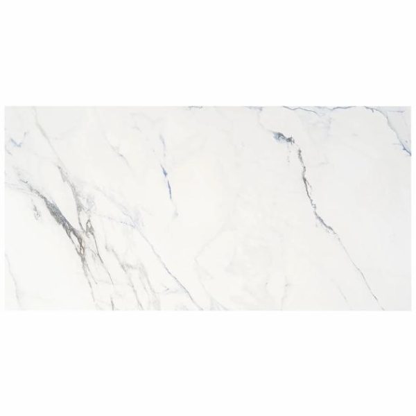 Wall Tiles | 1 sq. ft. Calacatta Azur 24×48 Polished Porcelain Tile 24X48 Polished Bathroom 24X48 Polished