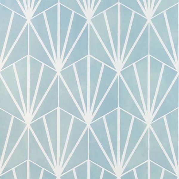 Wall Tiles | 1 sq. ft. HexArt Deco Turquoise 8″ Hexagon Matte Porcelain Tile Deco Turquoise 8 Bathroom Bathroom