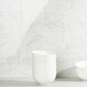 Wall Tiles | 1 sq. ft. Marble Tech Bianco Gioia 6×6 Polished Porcelain Tile White Polished Bathroom Bathroom