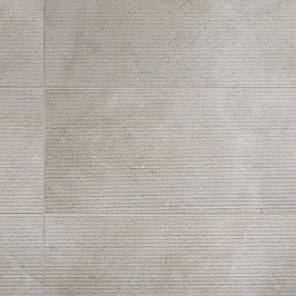 Wall Tiles | 1 sq. ft. New Rock Fumo Light Gray 12×24 Chiseled Limestone Look Matte Porcelain Tile  Light Gray Chiseled Bathroom Bathroom