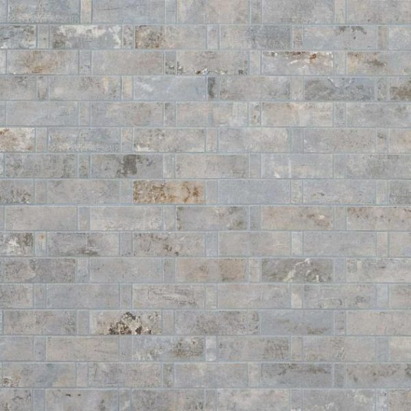 Wall Tiles | 1 sq. ft. Portrait Ocean Blue 1×3 Weave Matte Porcelain Mosaic Tile Ocean Backsplash & Kitchen Backsplash & Kitchen