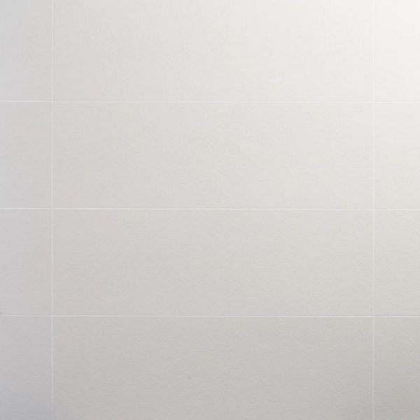 Wall Tiles | 1 sq. ft. Reverb Basalt Bianco 12×36 Matte Ceramic Tile Basalt Bathroom Basalt