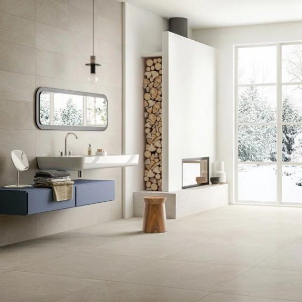 Wall Tiles | 1 sq. ft. Rushmore Lake Beige 36×36 Natural Porcelain Tile Lake Bathroom Bathroom