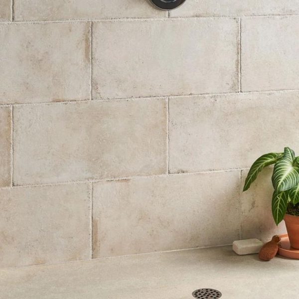 Wall Tiles | 1 sq. ft. Seville Pergamo Beige 12×24 Travertine Look Matte Porcelain Tile Pergamo Bathroom Bathroom