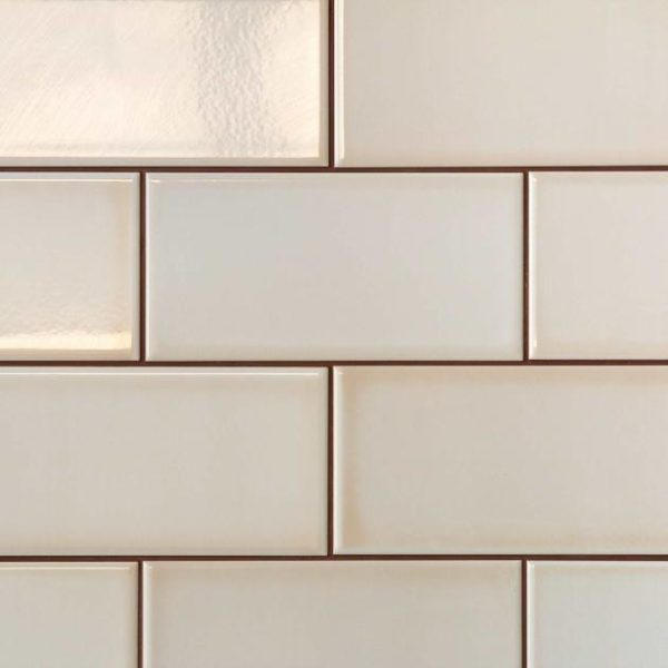 Wall Tiles | 1 sq. ft. Vector Hueso White 4×8 Polished Ceramic Wall Tile Hueso 4X8 Backsplash & Kitchen Backsplash & Kitchen