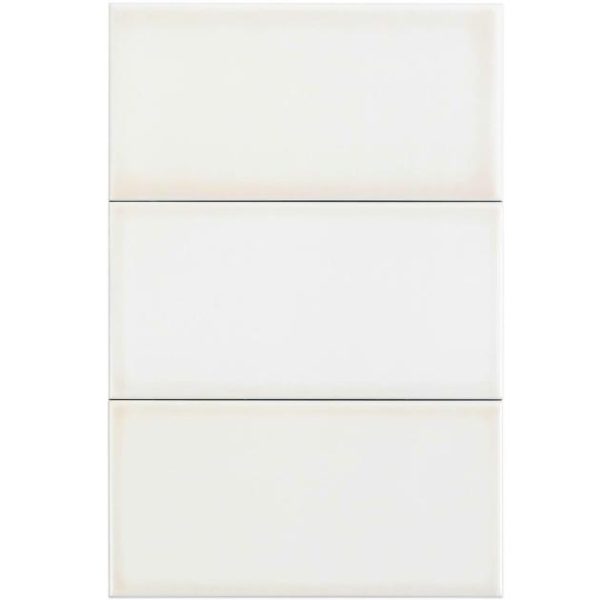 Wall Tiles | 1 sq. ft. Vector Hueso White 4×8 Polished Ceramic Wall Tile Hueso 4X8 Backsplash & Kitchen Backsplash & Kitchen