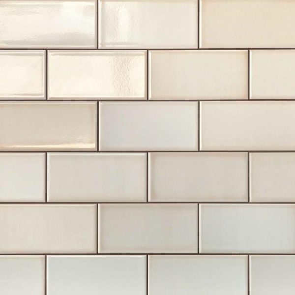 Wall Tiles | 1 sq. ft. Vector Hueso White 4×8 Polished Ceramic Wall Tile Hueso 4X8 Backsplash & Kitchen Backsplash & Kitchen