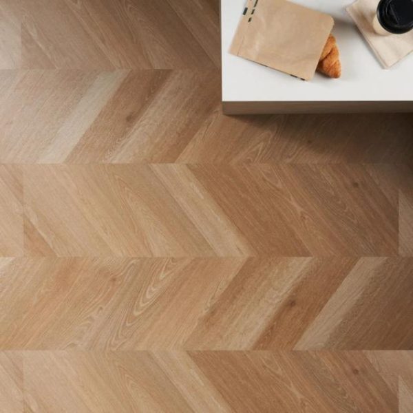 Wood Look | 1 sq. ft. Stacy Garcia Fleetwood Chevron Bear Rigid Core Click 12×48 Luxury Vinyl Plank Flooring Bear Vinyl Floors Bear