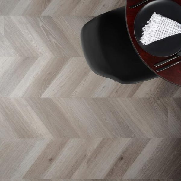 Wood Look | 1 sq. ft. Stacy Garcia Fleetwood Chevron Dolphin Rigid Core Click 12×48 Luxury Vinyl Plank Flooring Dolphin Vinyl Floors Dolphin