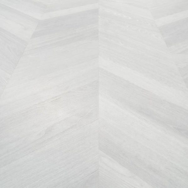 Wood Look | 1 sq. ft. Stacy Garcia Fleetwood Chevron Silver Rigid Core Click 12×48 Luxury Vinyl Plank Flooring Silver Silver