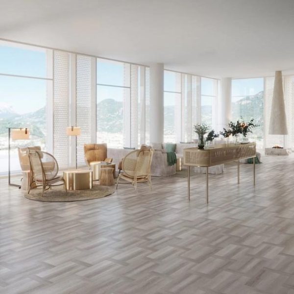 Wood Look | 1 sq. ft. Stacy Garcia Fleetwood Parquet Dolphin Rigid Core Click 12×24 Luxury Vinyl Tile Dolphin Vinyl Floors Dolphin