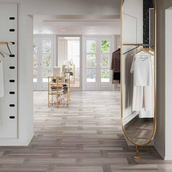 Wood Look | 1 sq. ft. Stacy Garcia Fleetwood Parquet Dolphin Rigid Core Click 12×24 Luxury Vinyl Tile Dolphin Vinyl Floors Dolphin