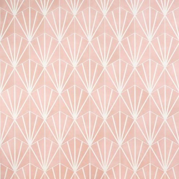 Floor Tiles | 1 sq. ft. HexArt Deco Rose  8″ Hexagon Porcelain Matte Tile Deco Rose 8 Bathroom Bathroom