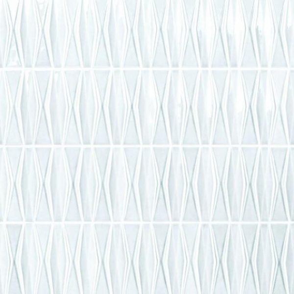 Shower | 1 sq. ft. Nabi Harlequin Arctic Blue 2×8 Crackled Glossy Glass Mosaic Tile Arctic Blue Bathroom Arctic Blue