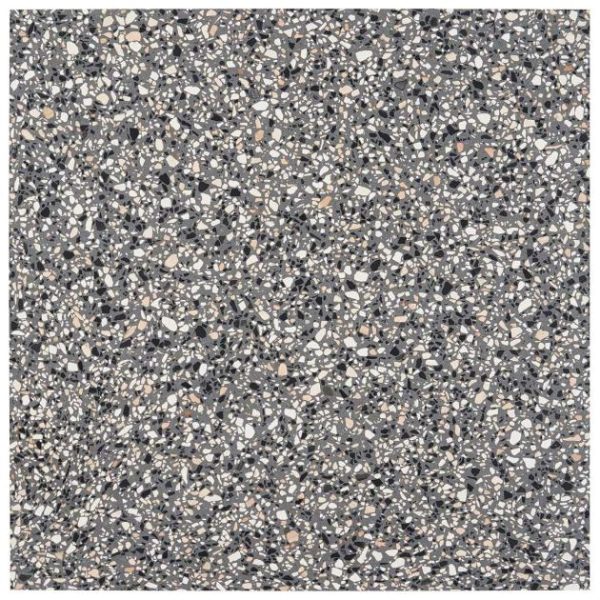 Shower | 1 sq. ft. Terrazzo Italy Dolce Mora Gray 24×24 Honed Terrazzo Tile Gray Shower Gray