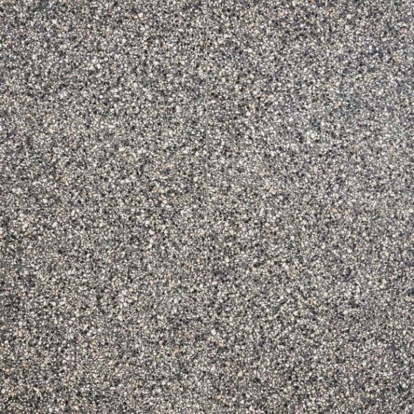 Shower | 1 sq. ft. Terrazzo Italy Dolce Mora Gray 24×24 Honed Terrazzo Tile Gray Shower Gray