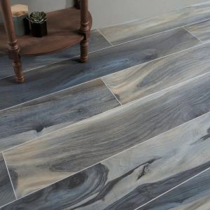 Outdoor & Pavers | 1 sq. ft. Brazilian Tiger Blue 8×48 Matte Porcelain Wood Look Tile Blue Matte Bathroom Bathroom