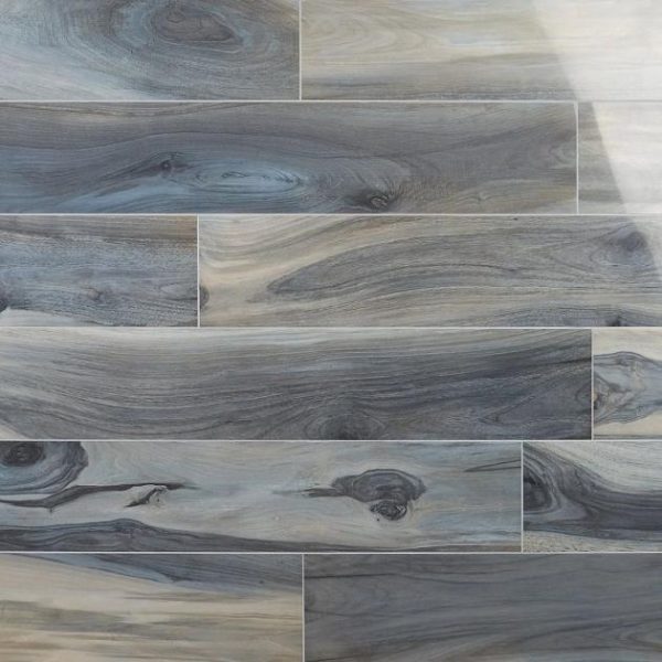 Outdoor & Pavers | 1 sq. ft. Brazilian Tiger Blue 8×48 Matte Porcelain Wood Look Tile Blue Matte Bathroom Bathroom