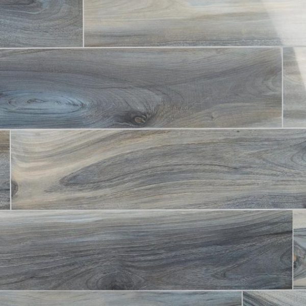 Outdoor & Pavers | 1 sq. ft. Brazilian Tiger Blue 8×48 Matte Porcelain Wood Look Tile Blue Matte Bathroom Bathroom