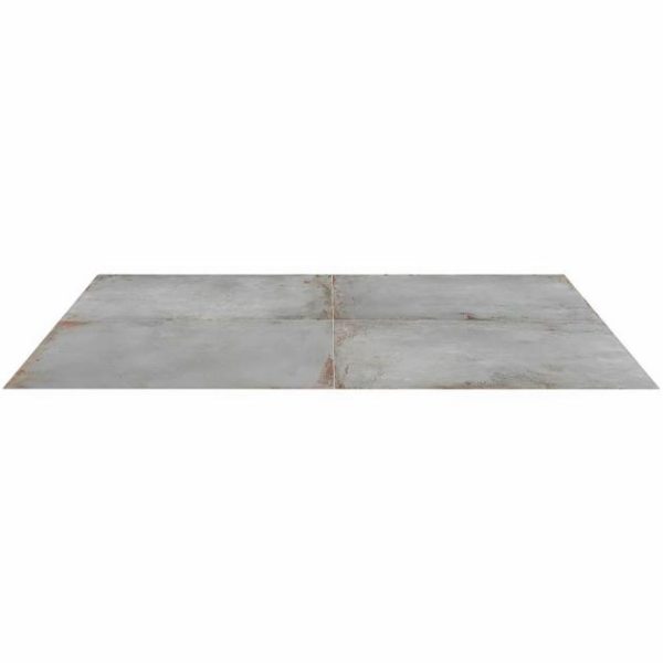 Wall Tiles | 1 sq. ft. Angela Harris Flatiron Gray 24×48 Matte Porcelain Tile Gray Bathroom Bathroom