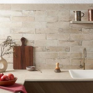 Wall Tiles | 1 sq. ft. Seville Pergamo Beige 3×12 Travertine Look Matte Porcelain Tile Pergamo Bathroom Bathroom