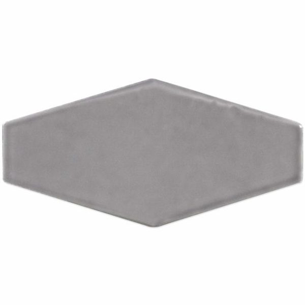 Bathroom | 1 sq. ft. Manchester Charcoal Gray 4×8 Hexagon Glazed Ceramic Wall Tile Charcoal Backsplash & Kitchen Backsplash & Kitchen