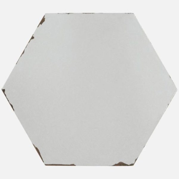 Bathroom | 1 sq. ft. Sasha Hex Rassa Gray 6″ Matte Porcelain Hexagon Tile Gray Backsplash & Kitchen Backsplash & Kitchen