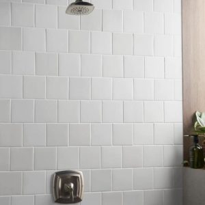 Pool Tiles | 1 sq. ft. Born White 5×5 Matte Porcelain Tile White Backsplash & Kitchen Backsplash & Kitchen