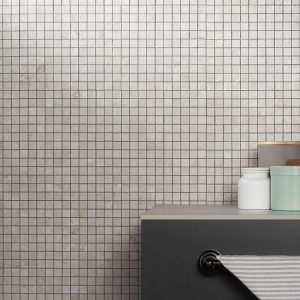 Pool Tiles | 1 sq. ft. Portrait Ivory 1×1 Matte Porcelain Mosaic Tile Ivory Backsplash & Kitchen Backsplash & Kitchen