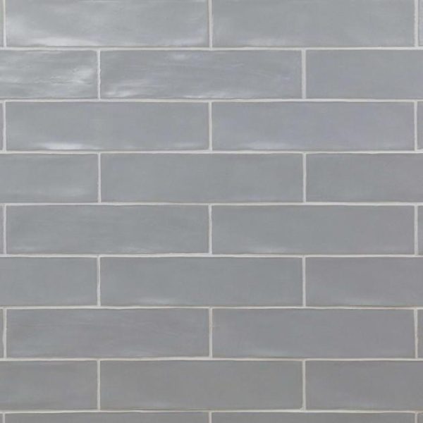 Bathroom | 1 sq. ft. Bayou Gray 3×12 Matte Ceramic Subway Wall Tile Gray Backsplash & Kitchen Backsplash & Kitchen