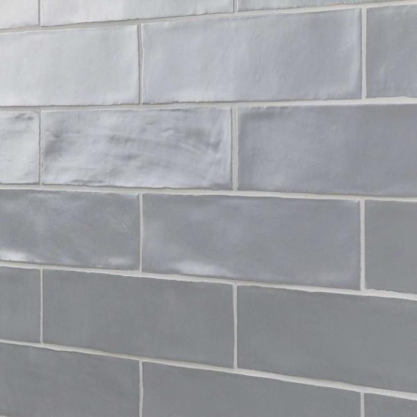 Bathroom | 1 sq. ft. Bayou Gray 3×12 Matte Ceramic Subway Wall Tile Gray Backsplash & Kitchen Backsplash & Kitchen